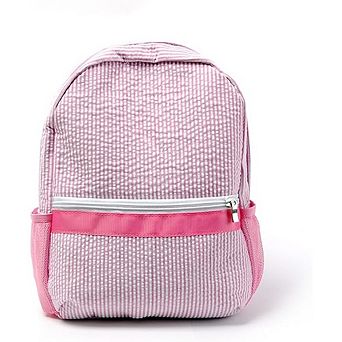 Kids Toddler Seersucker Preschool Backpack Lightweight School Bookbag Cute