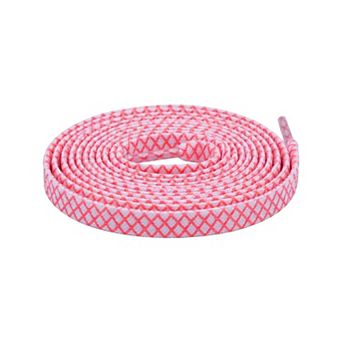 1 Pair Unisex Woven Colorful Print Shoelaces for Sneakers 55.12"