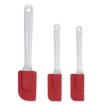 3 pc Heat Resistant Non Stick Spatula for Cooking Baking and Mixing