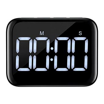 Kitchen Timer, Loud Alarm Clock Digital Timer Teacher Supplies for Study and Work 3.1x4.5x2.2inch