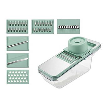 10.8x3.7 inch Mandoline Slicer for Kitchen, Vegetable Chopper Cutter for Potato Carrot Cucumber
