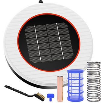 Solar-Powered Pool Ionizer Clean & Clear Water for Up to 35,000 Gallons