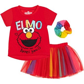Sesame Street T-Shirt and Tutu Skirt Set