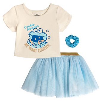 Sesame Street T-Shirt and Tutu Skirt Set