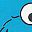 Cookie Monster Blue