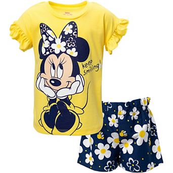 Disney's Minnie Mouse 2 pc T-Shirt and Shorts Set