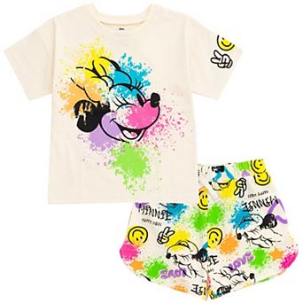Disney's Minnie Mouse 2 pc T-Shirt and Shorts Set