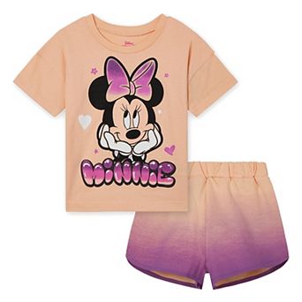 Disney's Minnie Mouse 2 pc T-Shirt and Shorts Set