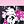 Minnie Pink Charcoal