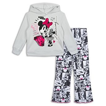 Disney's Minnie Mouse 2 pc Fleece Hoodie and Leggings Set