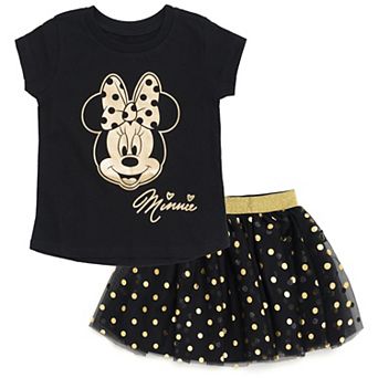Disney's Minnie Mouse 2 pc T-Shirt and Tutu Skirt Set