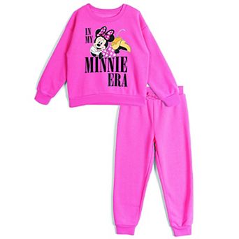 Disney's Minnie Mouse 2 pc Fleece Sweatshirt and Pants Set