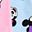 Pink Blue Minnie Daisy