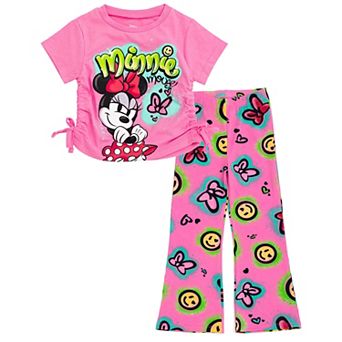Disney's Minnie Mouse 2 pc T-Shirt and Flare Pants Set