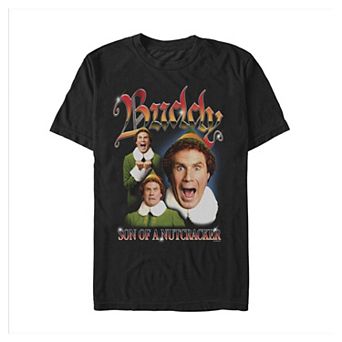 Men's Buddy The Elf Son Of A Nutcracker Graphic Tee