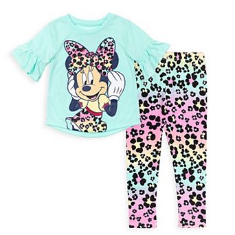 Disney's Minnie Mouse 2 pc T-Shirt and Leggings Set