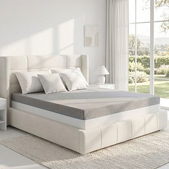 Maxspeed 10" King Flippable Mattress, Dual Firm/Extra-Firm for 2 Sleep Feels, Detachable Cover