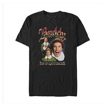 Big & Tall Buddy The Elf Son Of A Nutcracker Graphic Tee