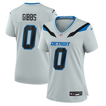 Women's Nike Jahmyr Gibbs Silver Detroit Lions 2026 Rivalries Collection Game Jersey