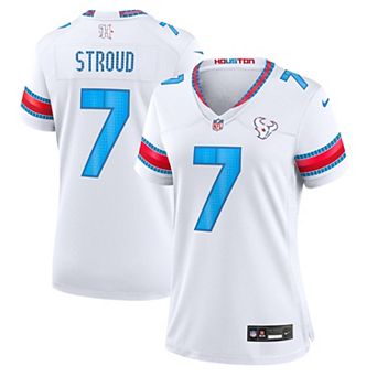 Women's Nike C.J. Stroud White Houston Texans 2026 Rivalries Collection Game Jersey