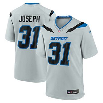 Men's Nike Kerby Joseph Silver Detroit Lions 2026 Rivalries Collection Game Jersey