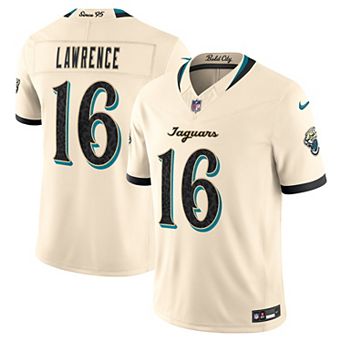 Men's Nike Trevor Lawrence Natural Jacksonville Jaguars 2026 Rivalries Collection Stitched Limited Jersey