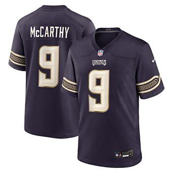 Men's Nike J.J McCarthy Purple Minnesota Vikings 2026 Rivalries Collection Game Jersey