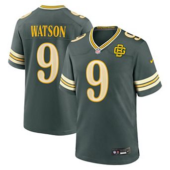 Men's Nike Christian Watson Green Green Bay Packers 2026 Rivalries Collection Game Jersey