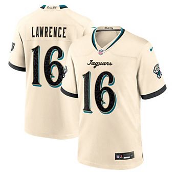 Men's Nike Trevor Lawrence Natural Jacksonville Jaguars 2026 Rivalries Collection Game Jersey