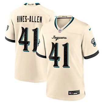Men's Nike Josh Hines-Allen Natural Jacksonville Jaguars 2026 Rivalries Collection Game Jersey