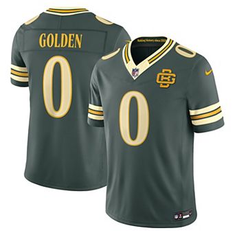 Men's Nike Matthew Golden Green Green Bay Packers 2026 Rivalries Collection Stitched Limited Jersey