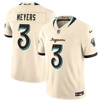 Men's Nike Jakobi Meyers Natural Jacksonville Jaguars 2026 Rivalries Collection Stitched Limited Jersey