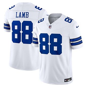 Men's Nike CeeDee Lamb White Dallas Cowboys Vapor F.U.S.E. Stitched Limited Jersey