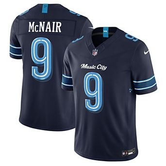 Men's Nike Steve McNair Navy Tennessee Titans 2026 Rivalries Collection Stitched Limited Jersey