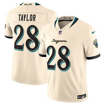 Men's Nike Fred Taylor Natural Jacksonville Jaguars 2026 Rivalries Collection Stitched Limited Jersey