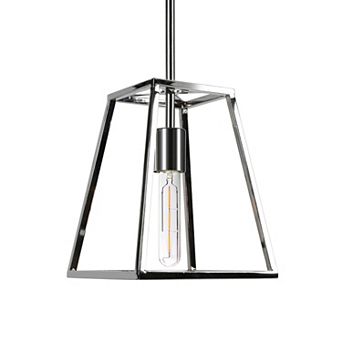 Finley & Sloane Rhom 8-Inch Wide Open-Framed Pendant Light Fixture