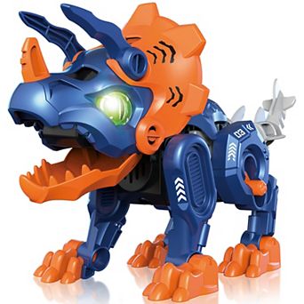 Elenco Triceratops Robot 27 pc Interactive STEM Toy