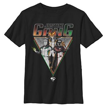 Boys 6-20 DC Comics Superman Justice Gang Graphic Tee