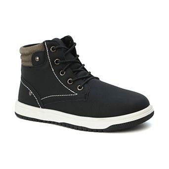Yoki Lace Up High Top Boys Sneakers