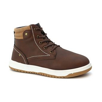Yoki Lace Up High Top Boys Sneakers