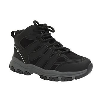 Yoki High Top Boys Lace-Up Utility Sneakers
