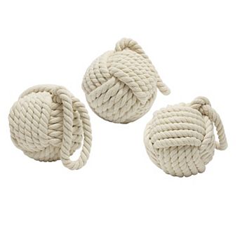 Elements Knot 3 pc Door Stopper Set