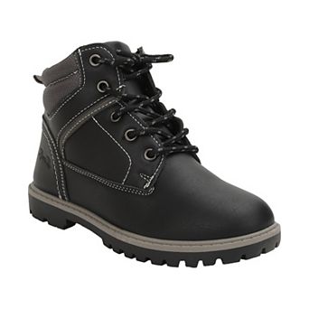 Yoki High Top Boys Lace-Up Combat Boots