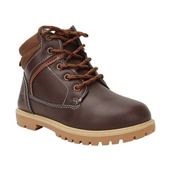 Yoki High Top Boys Lace-Up Combat Boots