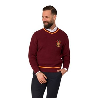 Men's OppoSuits Harry Potter™ Gryffindor V-Neck Sweater