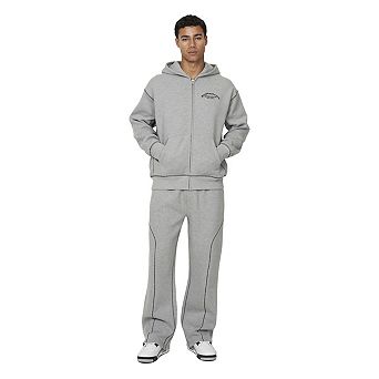 Good For Nothing Mens Panel Full Zip Hoodie