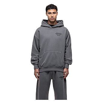 Good For Nothing Mens Atelier Pull Over Branded Oversized Hoodie
