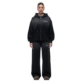 Good For Nothing Womens/Ladies Spray Stitched Joggers