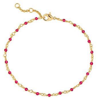 Exquisite Beaded Bracelet for Women - Handmade Gold Plated Cute Rose Simple Jewelry Gift