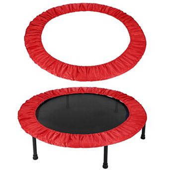 37.8'' Trampolines Spring Cover for Round Trampolines, Safety Pad Protector Replacement Red
